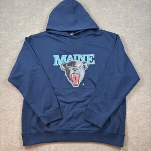 New Balance Navy Relaxed Fit Maine Black Bears Sweatshirt Men's Size XL NWT